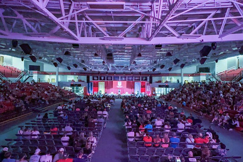 The Field House accommodates up to 4,400 people theatre-style. The TARC offers custom sound and l...
